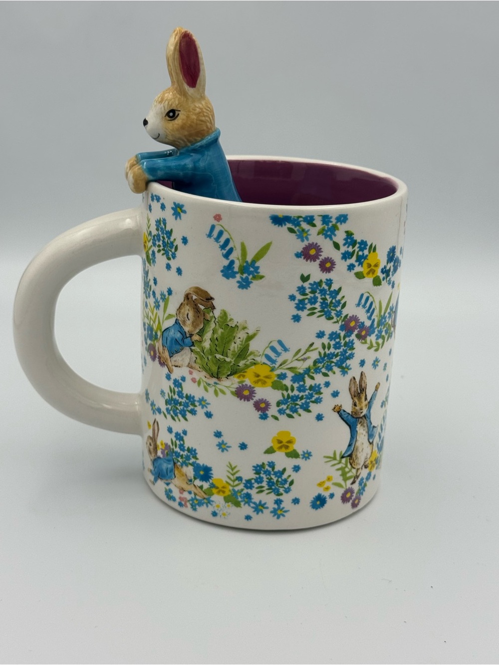 The World of Peter Rabbit‎ Beatrix Potter Bunny Hugger Mug Large 20 oz